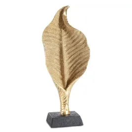 figurka-z-zywicy-poliestrowej-lisc-eldo-14x8x34-zlota