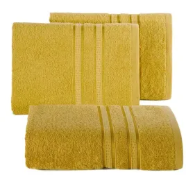 recznik-bambusowy-z-ozdobna-bordiura-w-pasy-mila-70x140-musztardowy