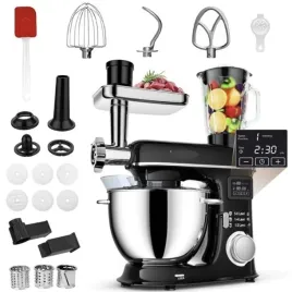 robot-kuchenny-robot-planetarny-z-podgrzewana-misa-i-blenderem-2000w-czarny