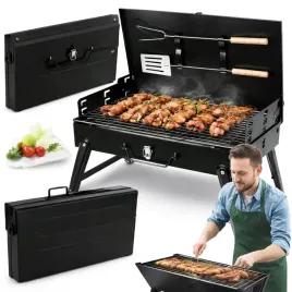 grill-ogrodowy-turystyczny-skladany-przenosny-walizka-kemping-sztucce