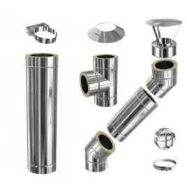 komin-izolowany-z-obejsciem-dachu-dwuscienny-zewnetrzny-fi-120-dl-2m