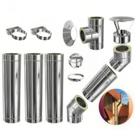 komin-izolowany-z-obejsciem-dachu-dwuscienny-zewnetrzny-fi-120-dl-4m