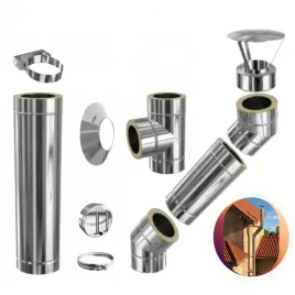 komin-izolowany-z-obejsciem-dachu-dwuscienny-zewnetrzny-fi-120-dl-2m