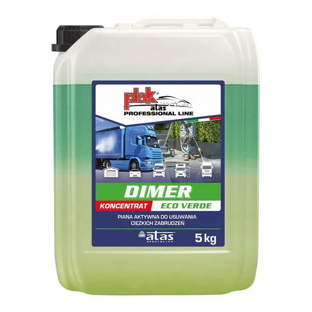 PLAK DIMER ECO VERDE KONCENTRAT 5kg PIANA AKTYWNA DWUSKŁADNIKOWA