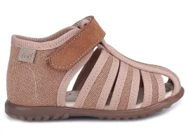 emel-sandaly-ek5222-5-24-tekstylne-dla-dzieci-brazowe