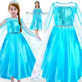stroj-dla-dzieci-sukienka-elsa-r-120