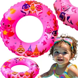 dmuchane-kolo-do-plywania-dla-dziewczybnki-baby-shark-kolko-na-basen-plaze