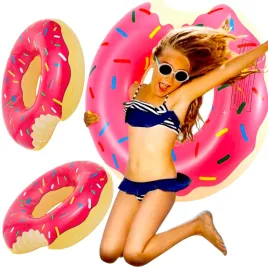 duze-kolo-dmuchane-donut-do-plywania-materac-paczek-xxl-120-cm-dla-dzieci