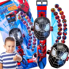 zegarek-z-projektorem-dla-chlopca-spiderman-wyswietla-obrazki-3d-projektor