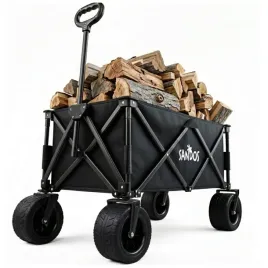 wozek-transportowy-skladany-przyczepka-taczka-ogrodowa-100kg-drewno-czarny