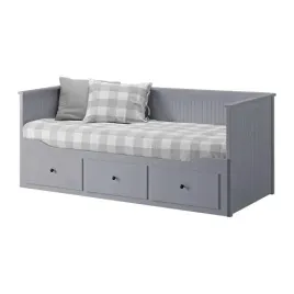 ikea-hemnes-lozko-rozkladane-z-3-szufladami-szare