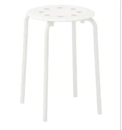 ikea-stolek-taboret-krzeslo-kuchenne-bialy