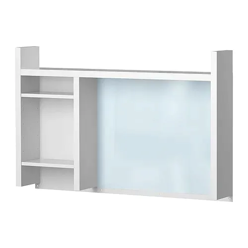 IKEA MICKE dostawka, nadstawka do biurka 105 cm - BIAŁY