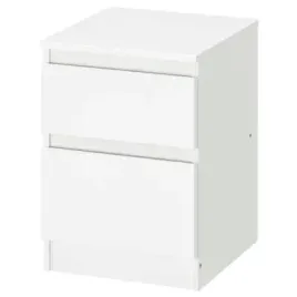 ikea-kullen-komoda-2-szuflady-biala