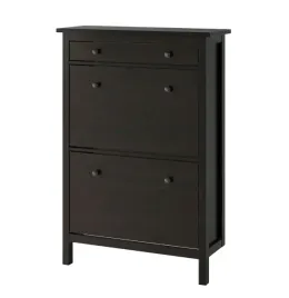 ikea-hemnes-szafka-na-buty-2-przedzialy-czarnobraz