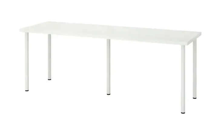 IKEA LINNMON ADILS STÓŁ BIURKO200/60cm BIAŁY