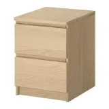 ikea-komoda-2-szuflady-malm-dab