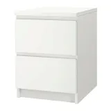 ikea-komoda-2-szuflady-malm-bialy