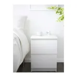 ikea-komoda-2-szuflady-malm-bialy-stan-nowy