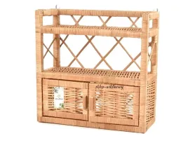 szafka-wiklinowa-regal-polka-z-wikliny-wiszaca-na-sciane-zamykana-h-42-cm