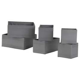 ikea-skubb-komplet-pojemnikow-6-szt-ciemnoszary