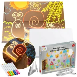 podswietlana-tablica-led-do-rysowania-30x20-cm-akrylowa-zestaw-pisaki-usb