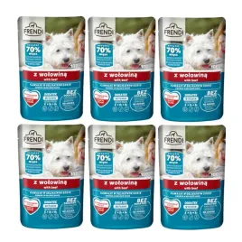 mokra-karma-dla-psa-frendi-kawalki-w-sosie-z-wolowina-dla-psa-6x100g