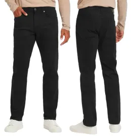 czarne-spodnie-meskie-100percent-bawelniane-ly098-w35l32