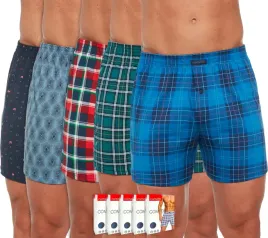 cornette-bokserki-comfort-luzne-wzory-5-szt-l