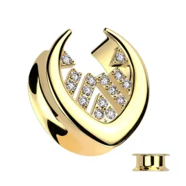 zloty-poltunel-saddle-spreader-tunel-do-ucha-z-cyrkoniami-t03-8mm-piercing