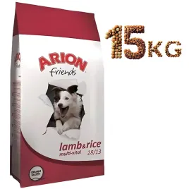 arion-friends-lamb-and-rice-28-13-karma-dla-wrazliwych-aktywnych-psow-15-kg