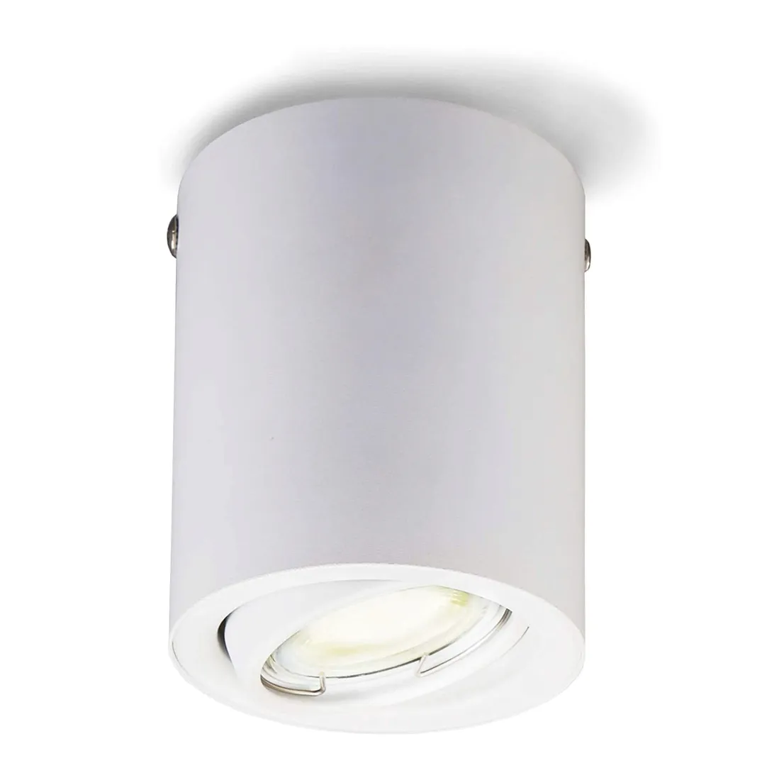 oprawa-sufitowa-natynkowa-led-gu10-5w-biala-tuba-lampa-z-zarowka-ip20-stan-nowy