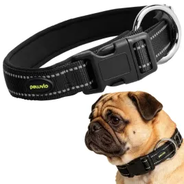 obroza-nylonowa-dla-malego-psa-peluvio-buddy-s-odblaskowa-mocna-regulowana