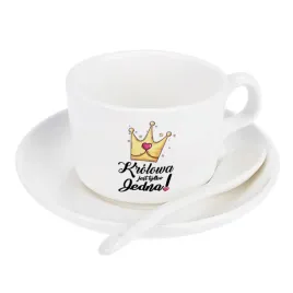 filizanka-z-tekstem-krolowa-jest-tylko-jedna
