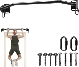 drazek-do-podciagania-sufitowy-scienny-wielofunkcyjny-do-200kg-stalowy-98cm