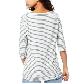 bluzka-damska-vila-staryl-3-4-w-paski-z-lnem