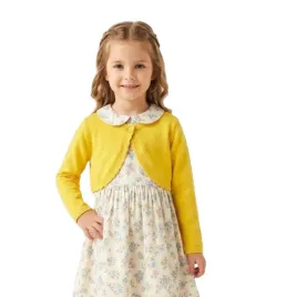 sweter-dziewczecy-mayoral-zolty-bolerko-do-sukienki