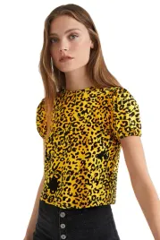 bluzka-damska-desigual-top-zolta-panterka