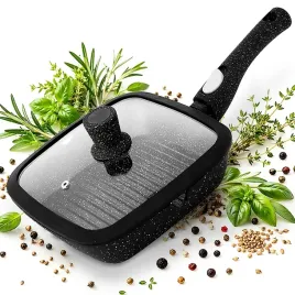 patelnia-grillowa-hauspremium-hausroland-28-cm-granitowa-nowoczesna