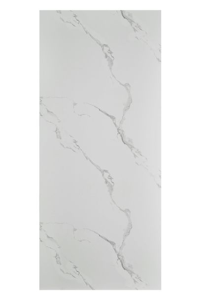 Płyta ścienna węglowa PCV WPC panel ścienny 280x122 cm Biały Marmur Mat