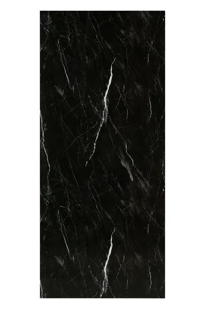 Płyta ścienna węglowa PCV WPC panel ścienny 280x122 cm Czarna głębia połysk