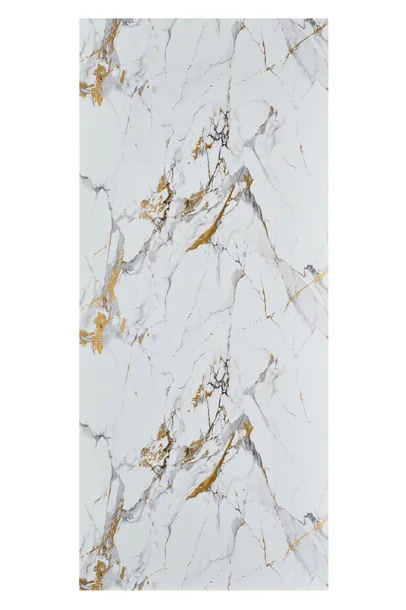 Płyta ścienna węglowa PCV WPC panel ścienny 280x122 cm Royal Gold Połysk
