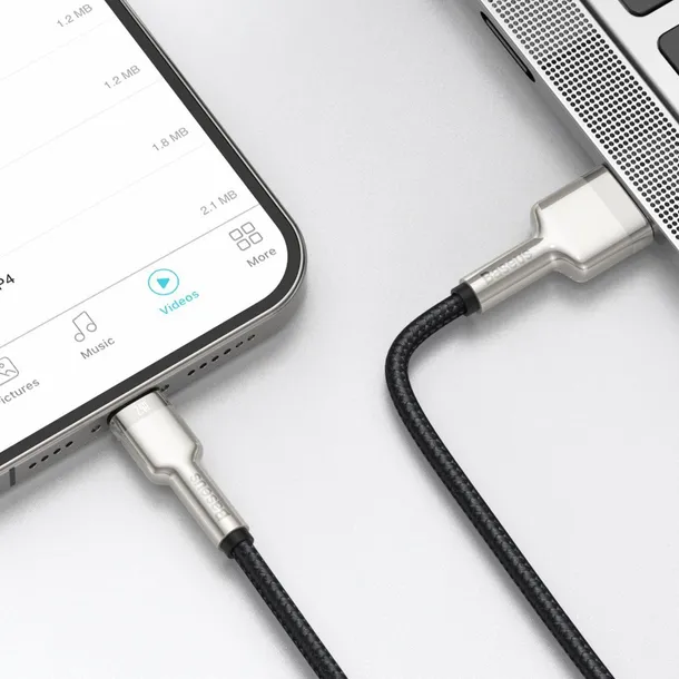 kabel-baseus-cafule-usb-a-lightning-1m-czarny-stan-nowy-kolor-czarny