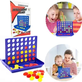 uloz-4-w-linii-rodzinna-strategiczna-gra-logiczna-4-in-a-row-podrozna