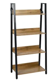 regal-loft-drabinka-polki-dab-naturalny-nowoczesny-industrialny-124-cm