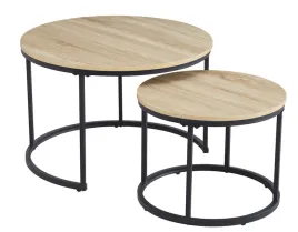 zestaw-2-stoliki-kawowe-loft-okragle-sonoma-nowoczesne-industrial-70-50-cm