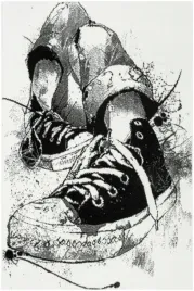 dywan-dzieciecy-lima-9365a-white-black-trampki-czarny-bialy