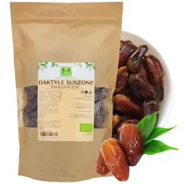 Zdjęcie produktu DAKTYLE SUSZONE BIO bez pestek bez siarki naturalne ekologiczne 1 kg