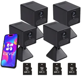 cztery-kamery-wewnetrzne-ezviz-cb2-4g-black-mikrofon-glosnik-karta-64gb