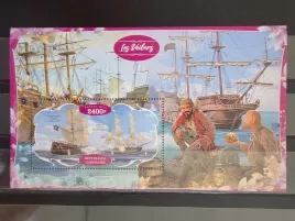 znaczki-marynistyka-statki-okrety-gabon-czysty-x4